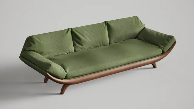 Green Lounge Couch