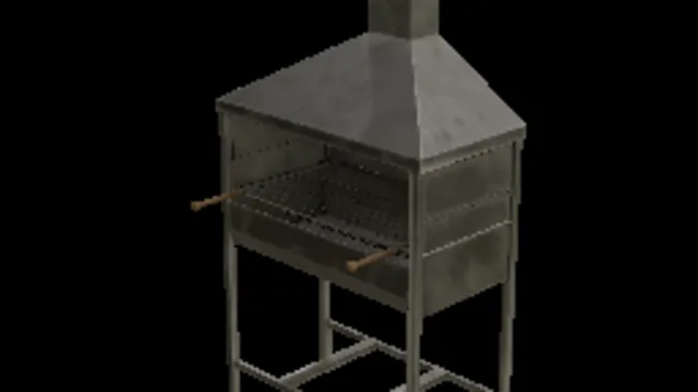 Metal Barbecue Grill