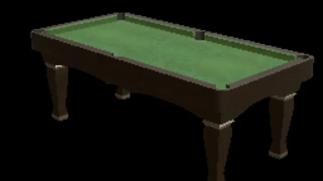 Pool table
