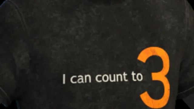 Can You Count To 3? T Shirt