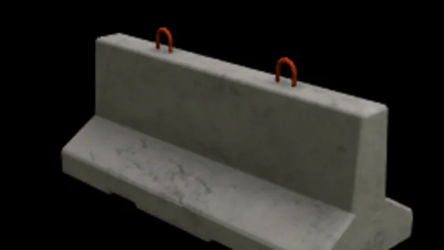 Concrete Barrier - Barrier