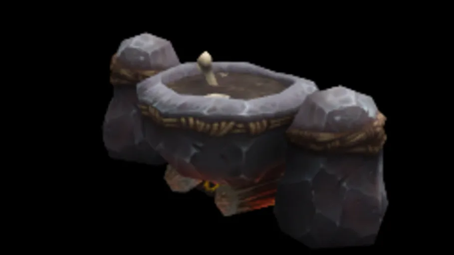 Ogre cooking pot