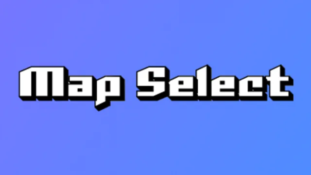 Map Select