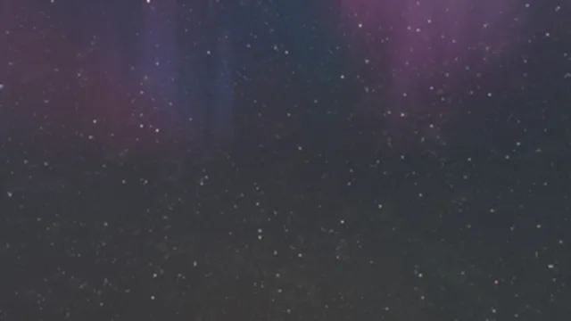 Night Sky Aurora Borealis