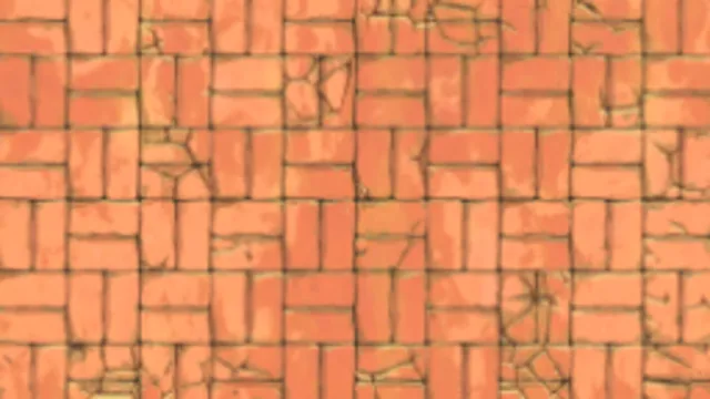 Stylized Bricks Red 05
