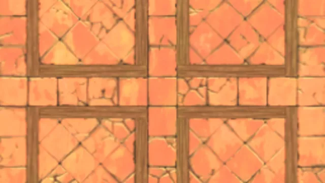 Stylized Bricks Red 07