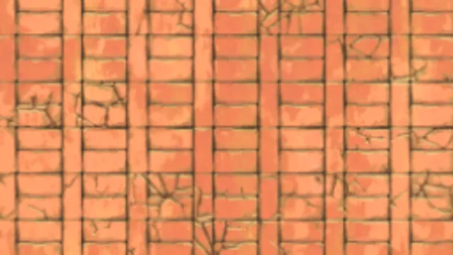 Stylized Bricks Red 08