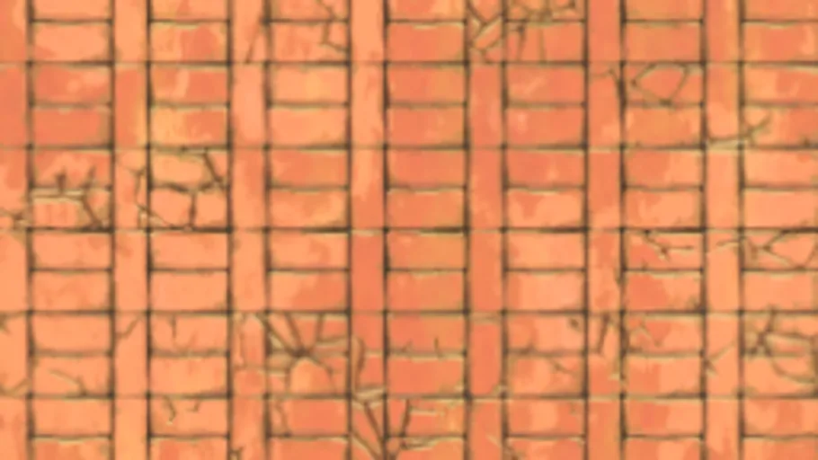 Stylized Bricks Red 08