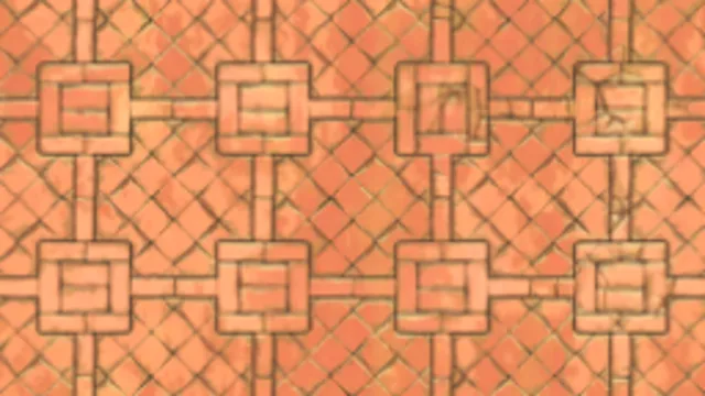 Stylized Bricks Red 09
