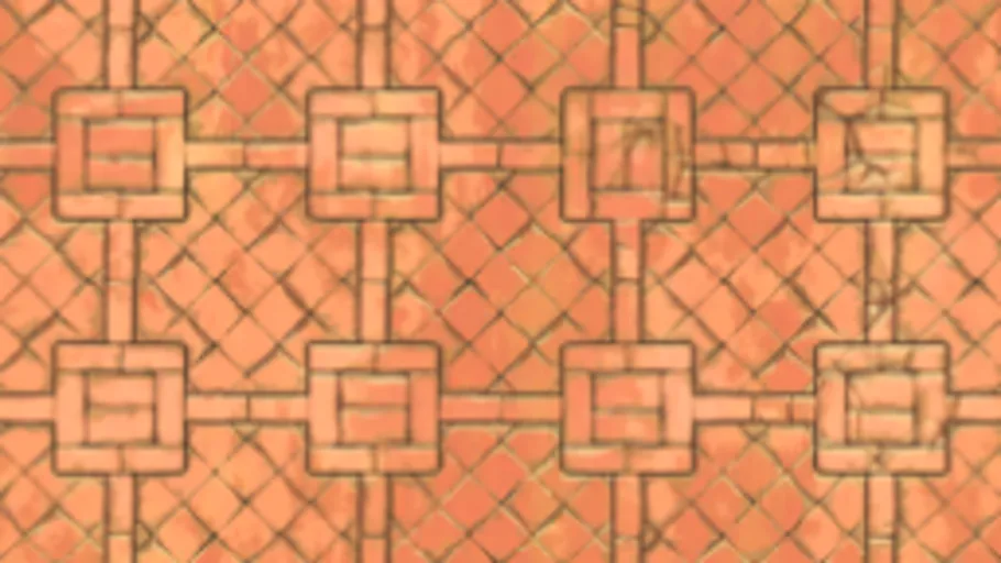 Stylized Bricks Red 09