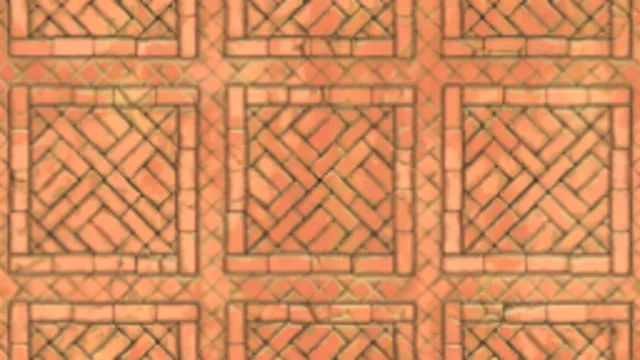 Stylized Bricks Red 10