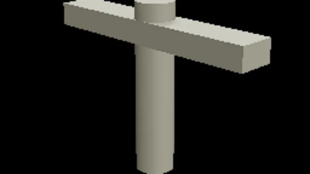 Spinning "T" thingy model
