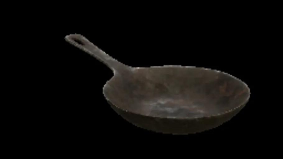 Rusty Frying Pan