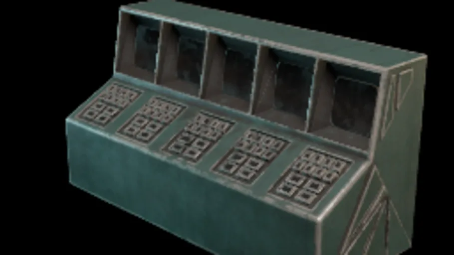 Sci Fi Control Panel