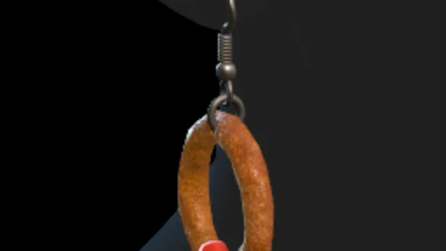 Fried Onion Earrings