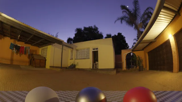 Courtyard Night