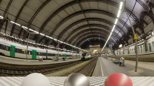 Dresden Station Night