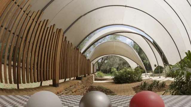 Floral Tent