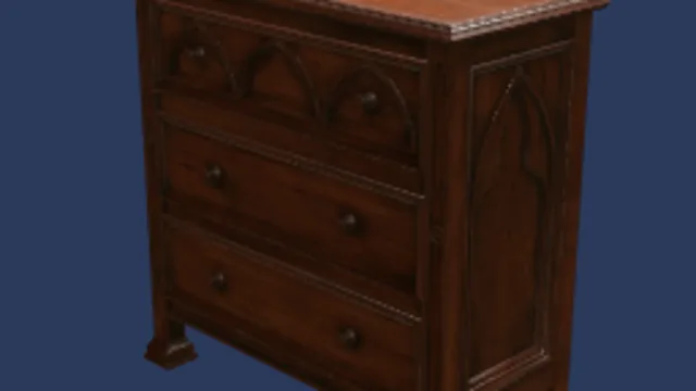 Gothic Commode 01
