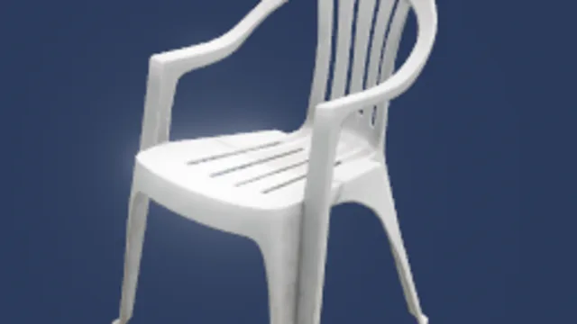 Plastic Monobloc Chair 01