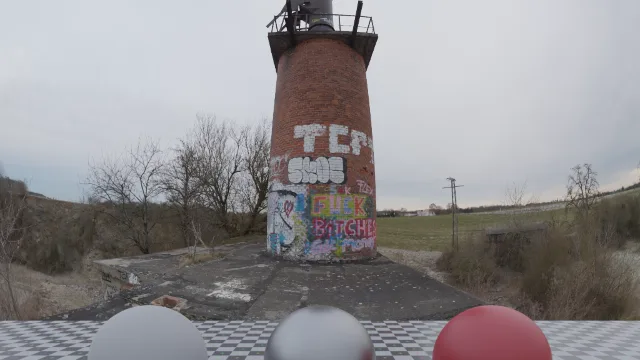 Rural Graffiti Tower