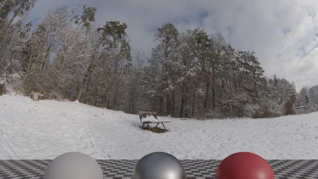 Snowy Hillside