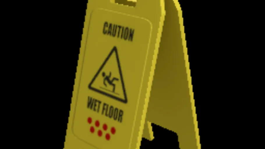 Wet Floor Sign 01