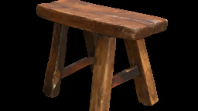 Wooden Stool 02
