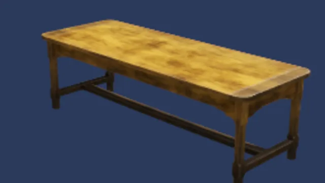 Wooden Table 01