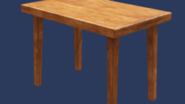 Wooden Table 02