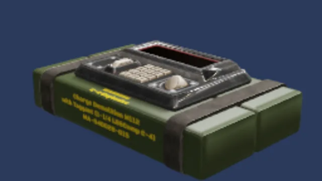 C4 Explosive Satchel