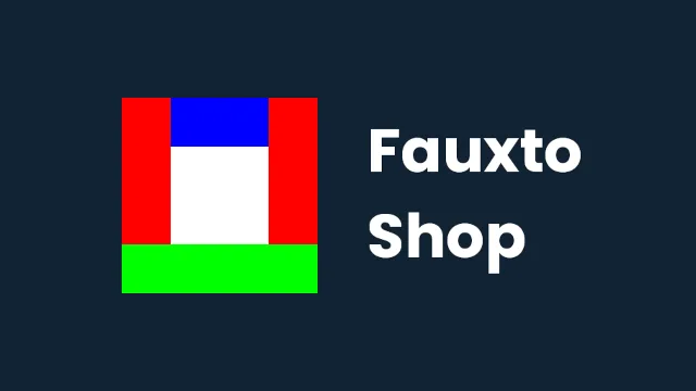 Fauxto Shop