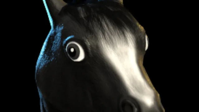 Horse Mask (Black)