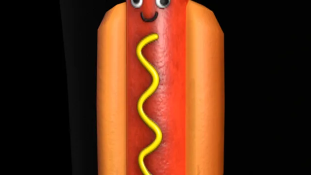 Hot Dog Earrings
