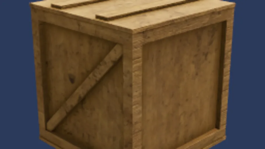 Wooden box 01a