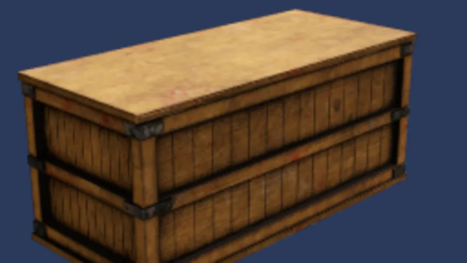 Wooden box 2a
