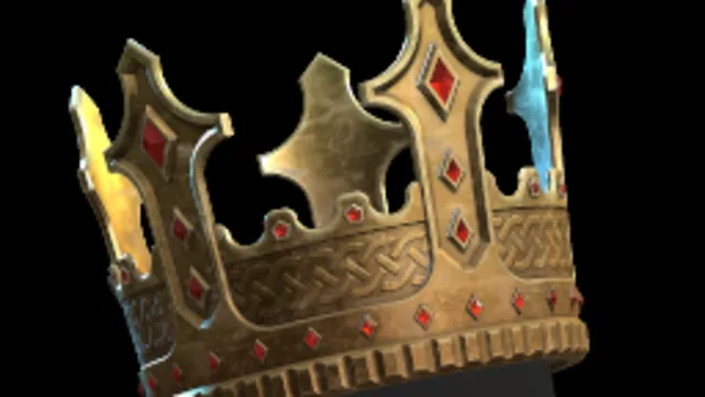 Ornate Gold Crown