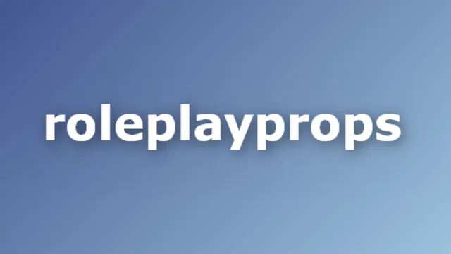 RoleplayProps