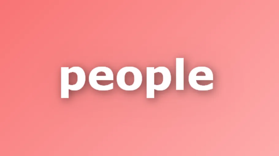 People