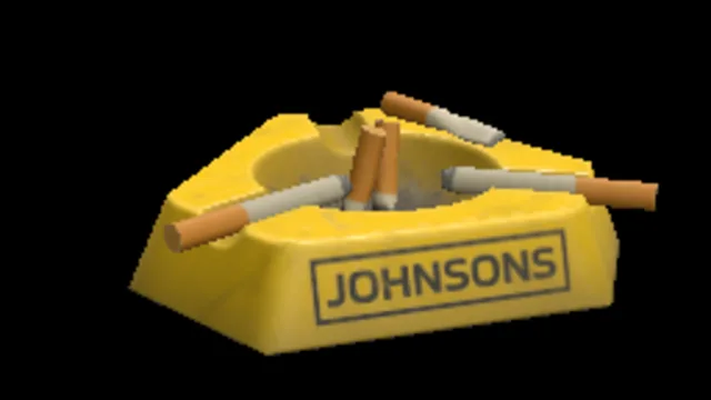 Ashtrayyellow 002