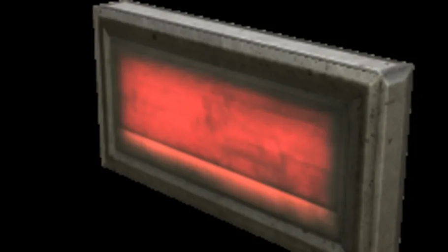 Backlit Sign Empty A