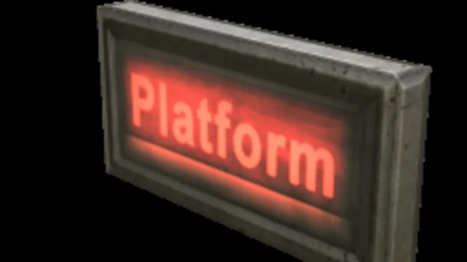 Backlit Sign Platform