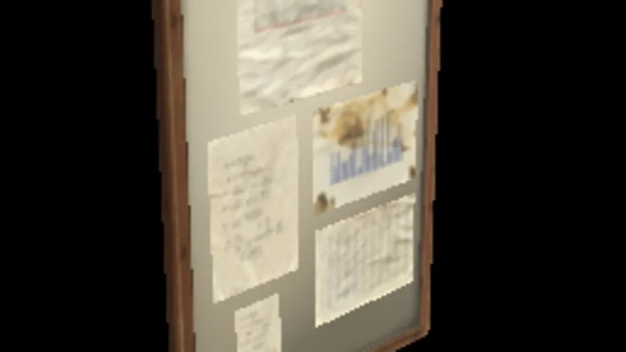 Bulletin Board Glass B