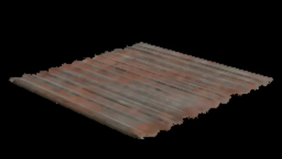 Corrugated Sheet 1X 1