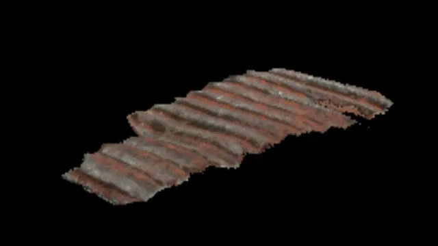 Corrugated Sheet Smalldamaged 003