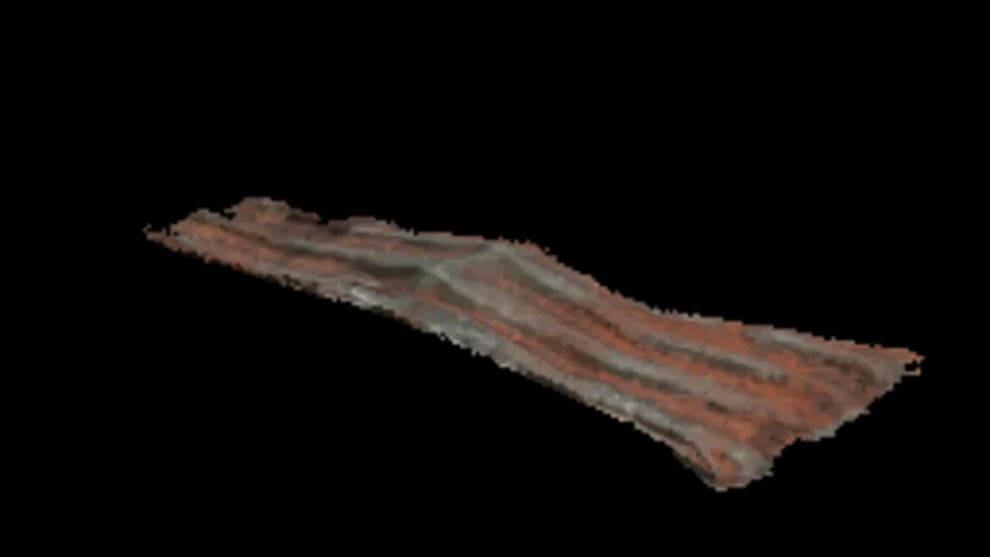 Corrugated Sheet Smalldamaged 008