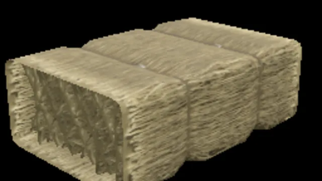 Hay Bale 2X 1