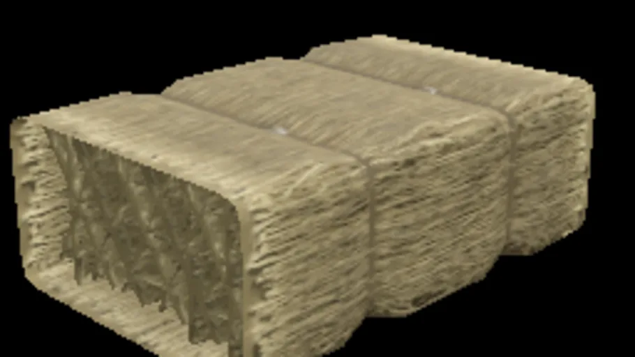 Hay Bale 2X 1