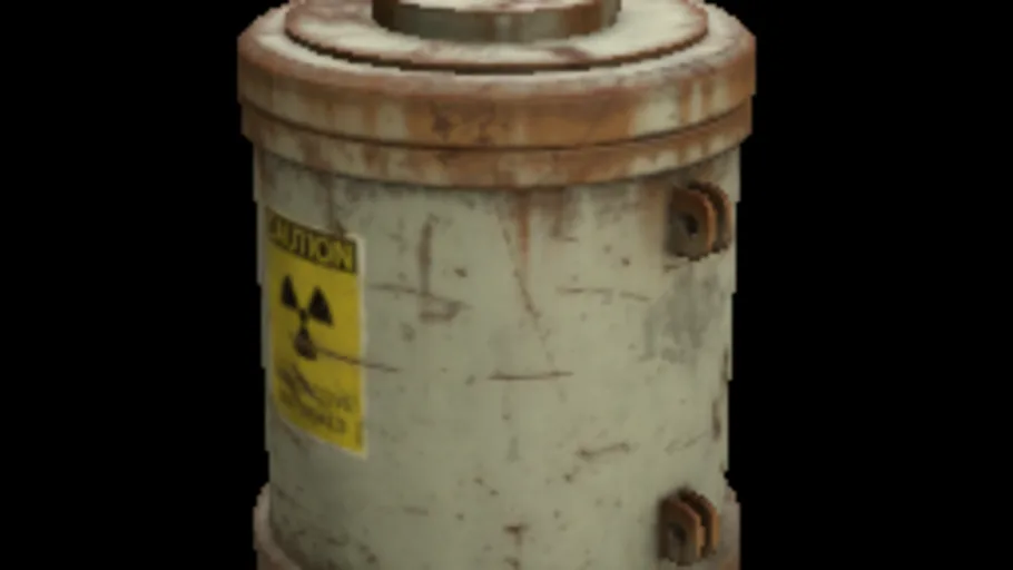 Large Radioactive Vat
