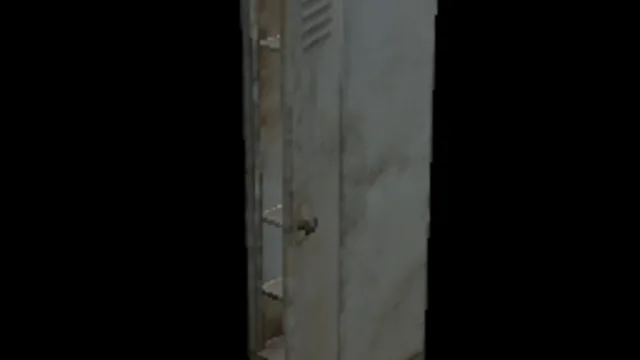 Locker B Open